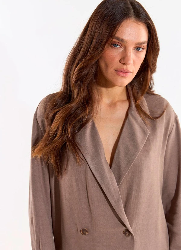 Ritmi Studio - Blazer Manga Longa com Transpasse 3