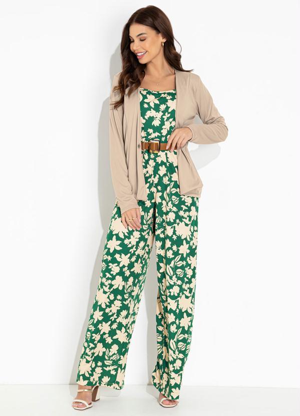 Moda Pop - Blazer Nude Manga Longas com Fechamento de Botão 3