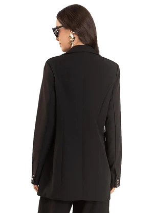 Dianna - Blazer Oversized Feminino Preto - DIANNA