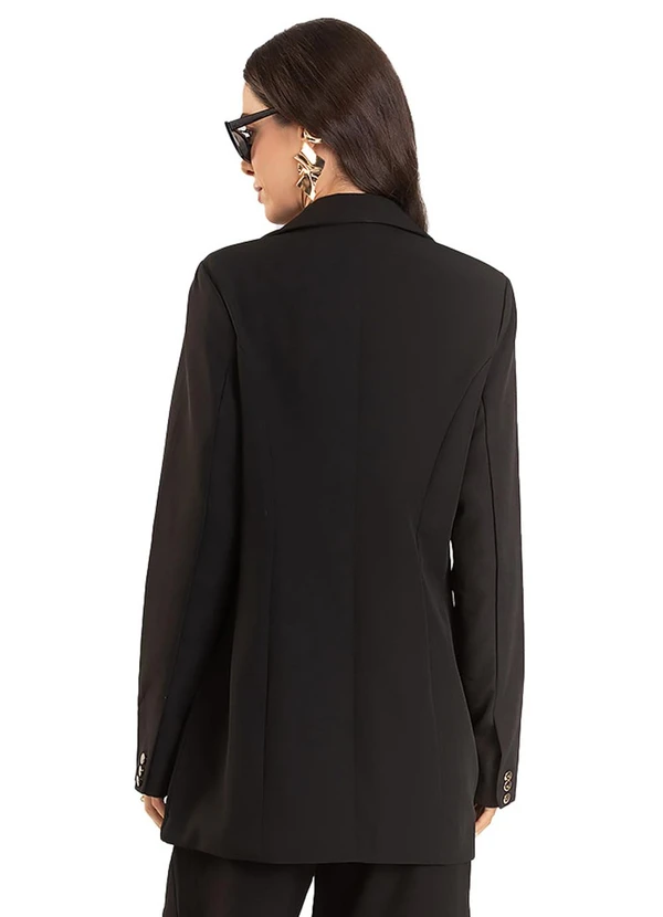 Dianna - Blazer Oversized Feminino Preto 2