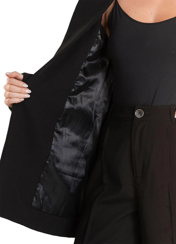 Dianna - Blazer Oversized Feminino Preto 6