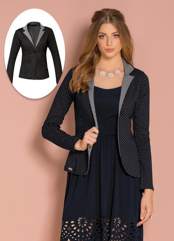 Quintess - Blazer Poá e Listras 4