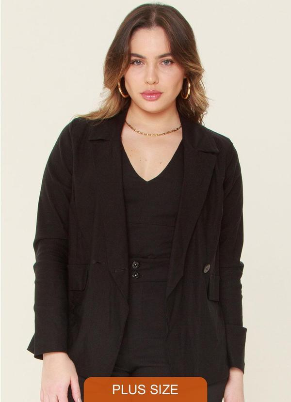 Gatabakana - Blazer Power Mais Gata Preto
