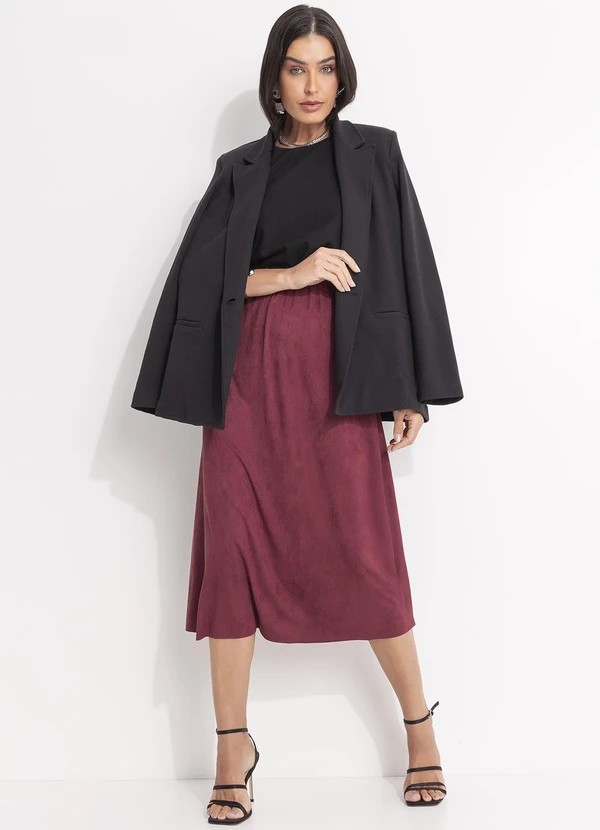 Svela - Blazer Preto em Poliester com Elastano 3