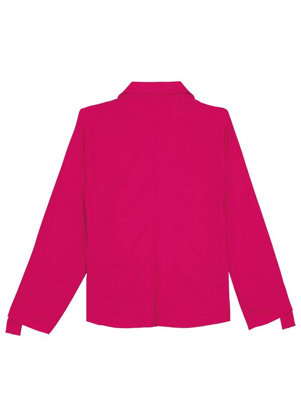 Malwee - Blazer Rosa Escuro Alfaiataria Viscolinho 4