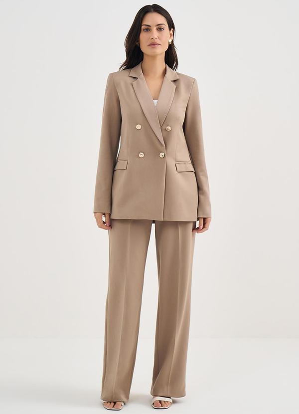 Principessa - Blazer Transpassado em Alfaiataria Fendi Adriene 3