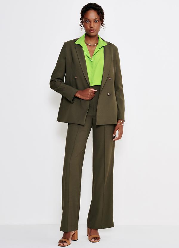 Principessa - Blazer Transpassado Verde Ananda 2