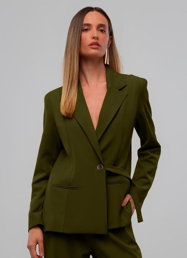 Carlota Costa - Blazer Transpassado Verde 1