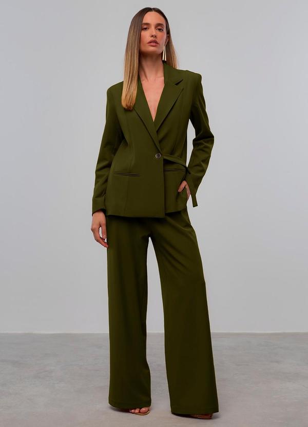 Carlota Costa - Blazer Transpassado Verde 2