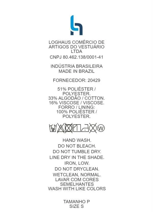 Quintess - Blazer Xadrez Pink com Fechamento em Botão 12