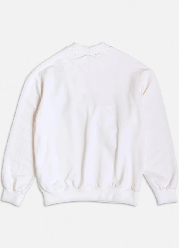 Authoria - Casaco de Moletom com Laço Off White 2