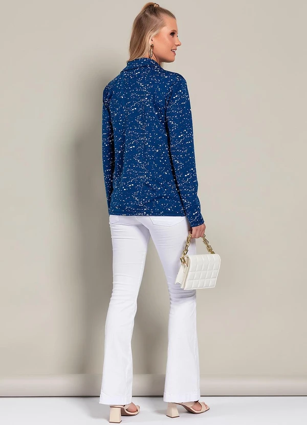 Moda Pop - Casaco Efeito Textura em Malha 4