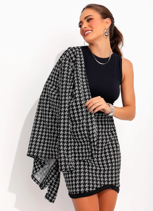 Moda Pop - Casaco Estampado em Malha 5