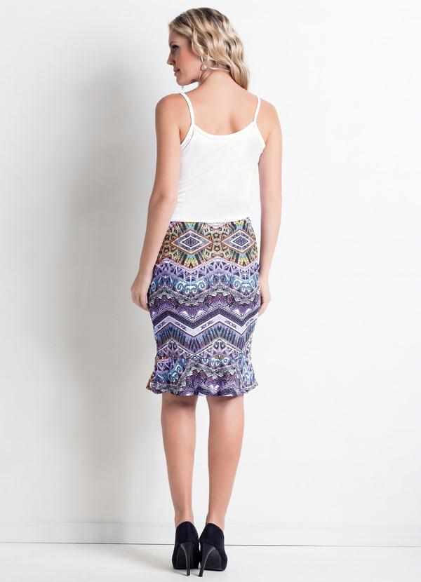 Outlet - Blusa Feminina Branca com Alça 4