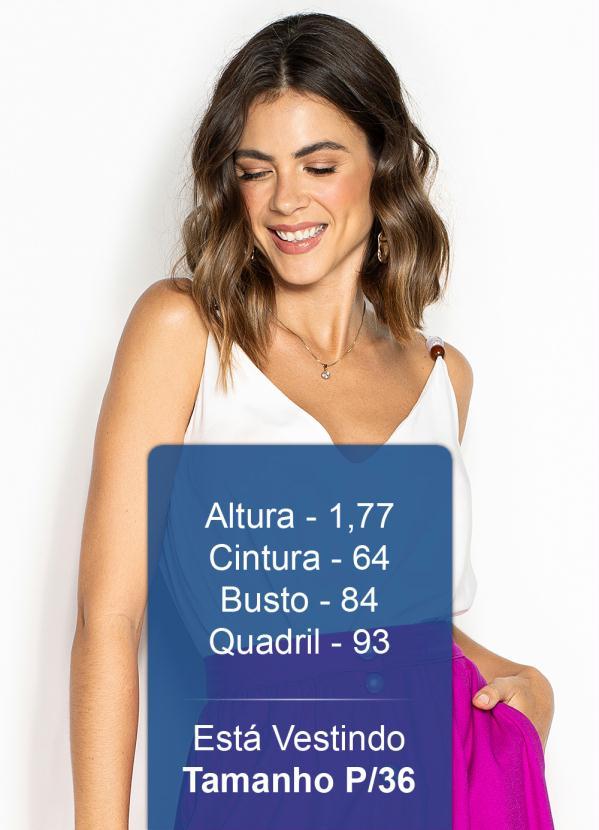 Colcci - Blusa Alça de Viscose Branca 5