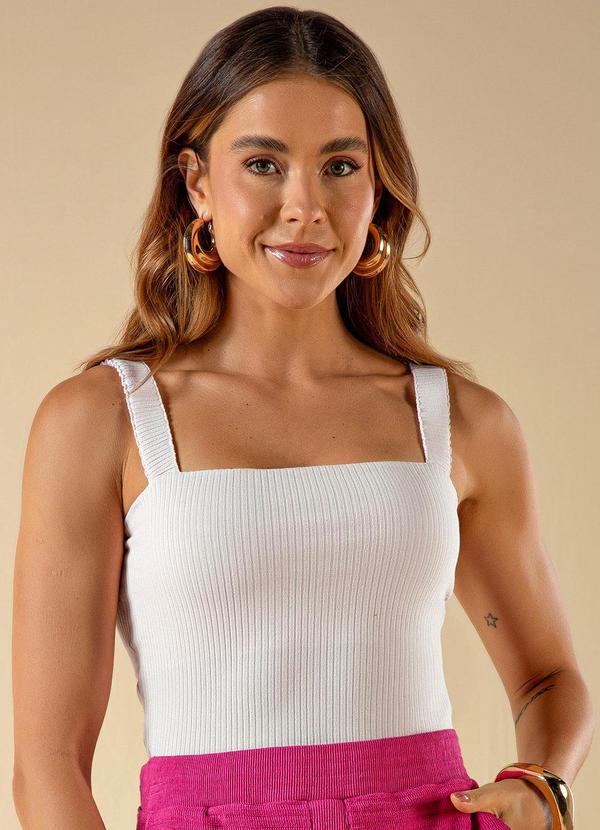 Use Modo - Blusa Alças Largas Branco