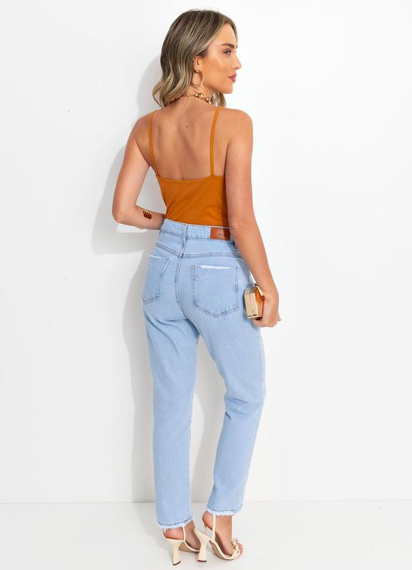 Bimini - Blusa Amarelo Escuro em Malha de Algodão 4