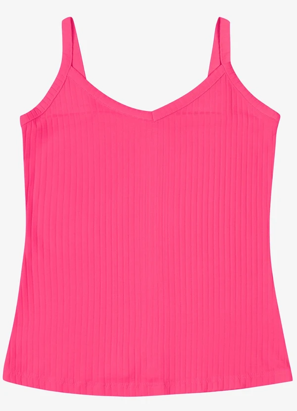 Rovitex - Blusa Básica de Alça Feminina Rosa 5