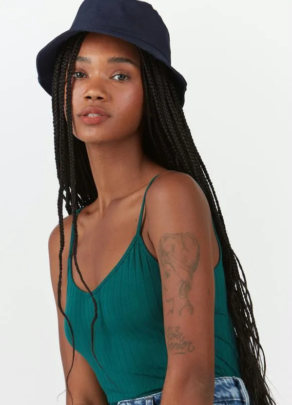 Malwee - Blusa Básica de Malha Canelada de Viscose Verde 4