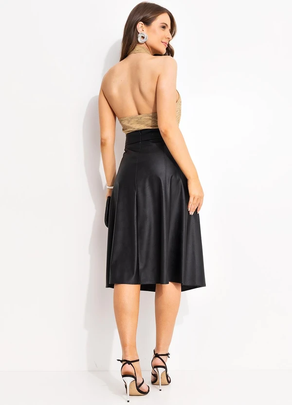 Quintess - Blusa Bege em Canelado 4