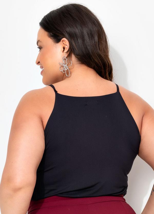 Quintess - Blusa Bege em Malha Fria 14