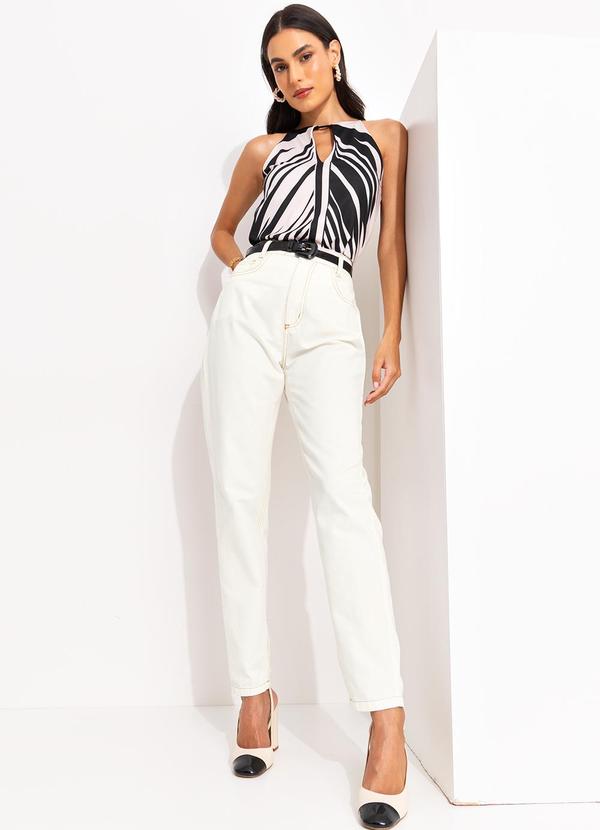 Quintess - Blusa Bege em Malha Fria 7