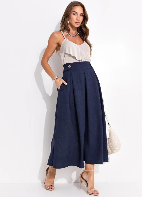 Quintess - Blusa Bege em Malha Texturizada 3