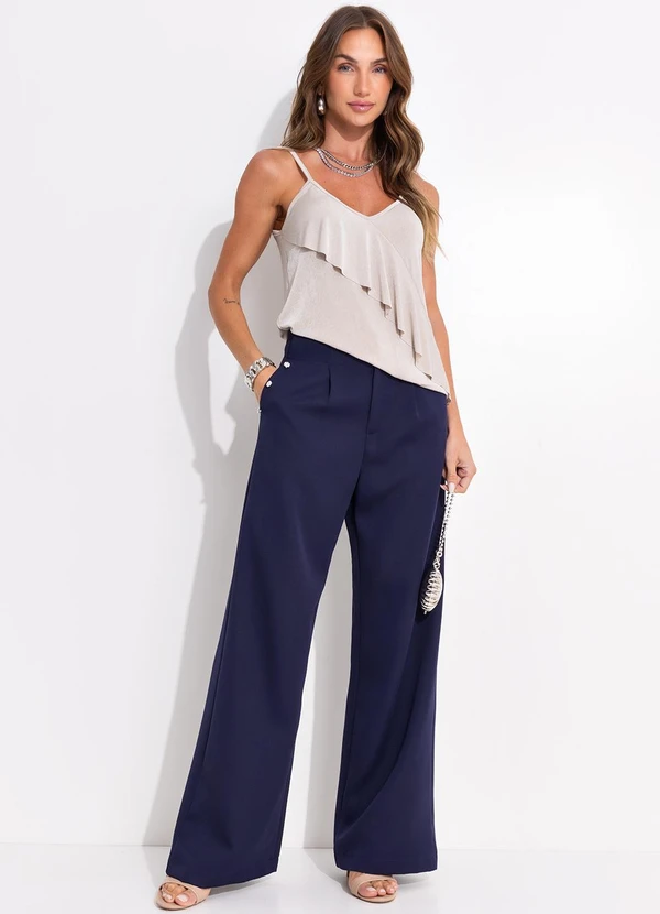 Quintess - Blusa Bege em Malha Texturizada 4