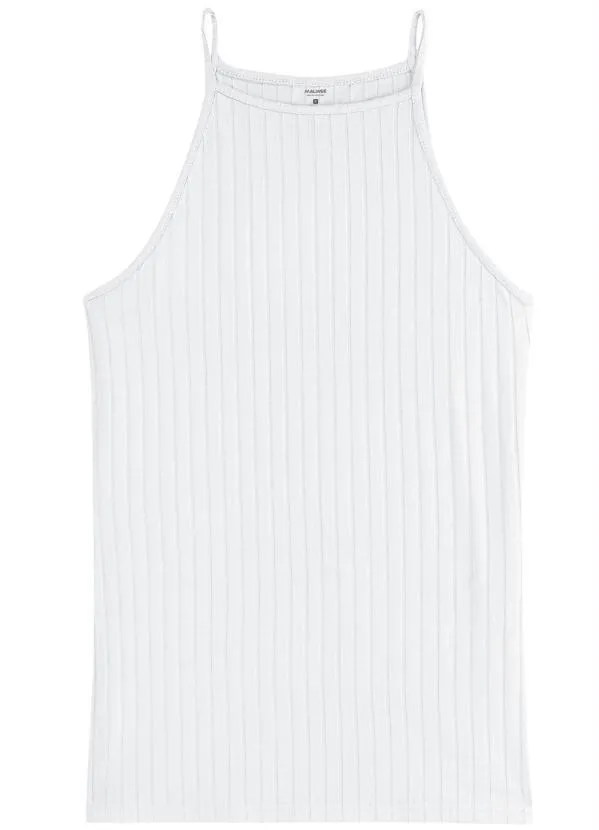 Malwee - Blusa Branca Canelada 5