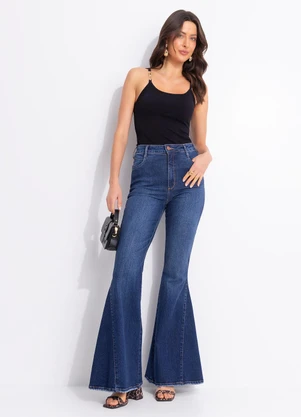 Colcci - Blusa Canelada Preto - COLCCI