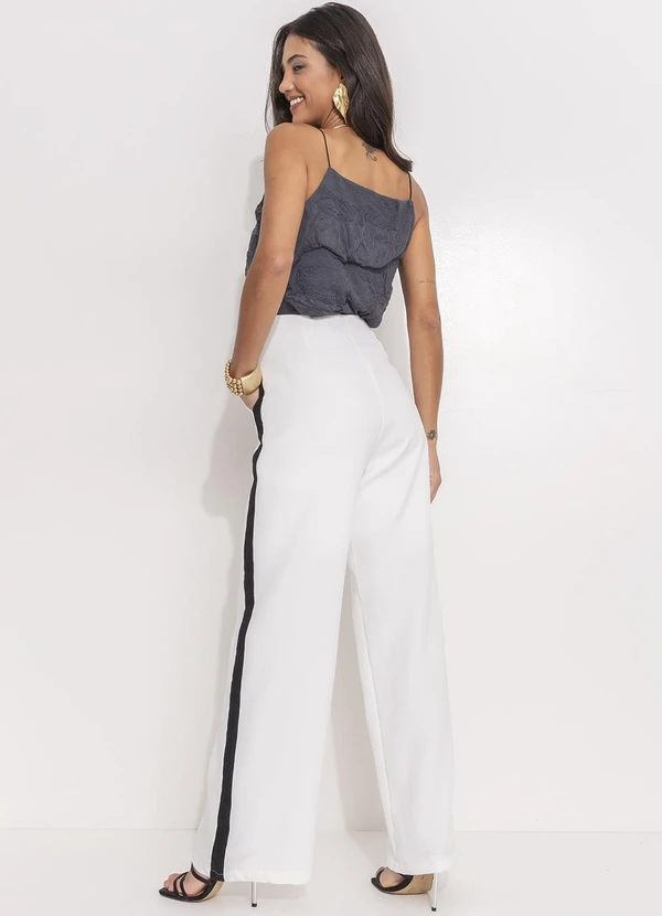 Quintess - Blusa Cinza em Malha Jacquard 6