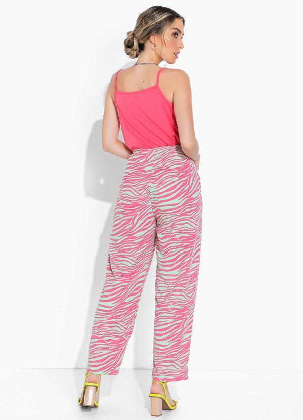 Moda Pop - Blusa Coral com Alças Finas 4