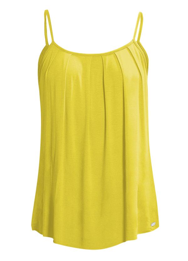 Quintess - Blusa de Alça Amarela 12