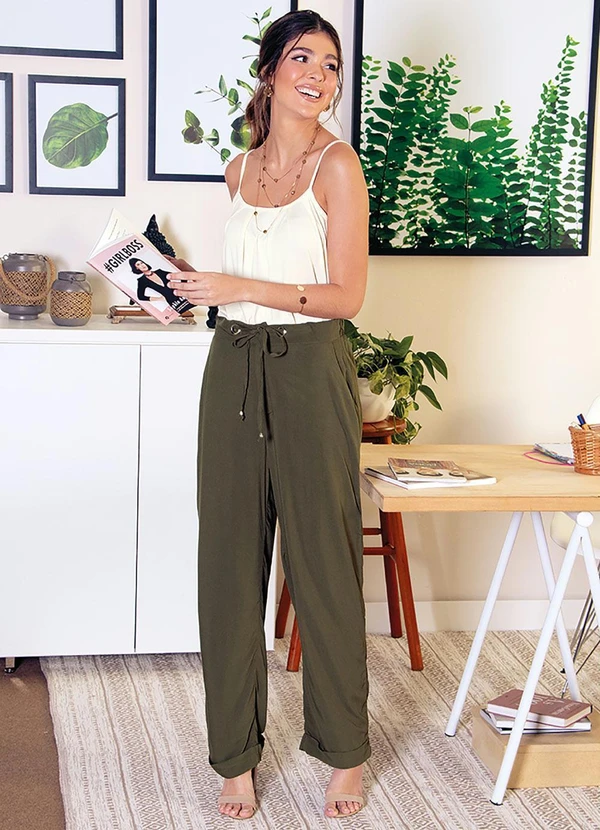 Quintess - Blusa de Alça Areia 13