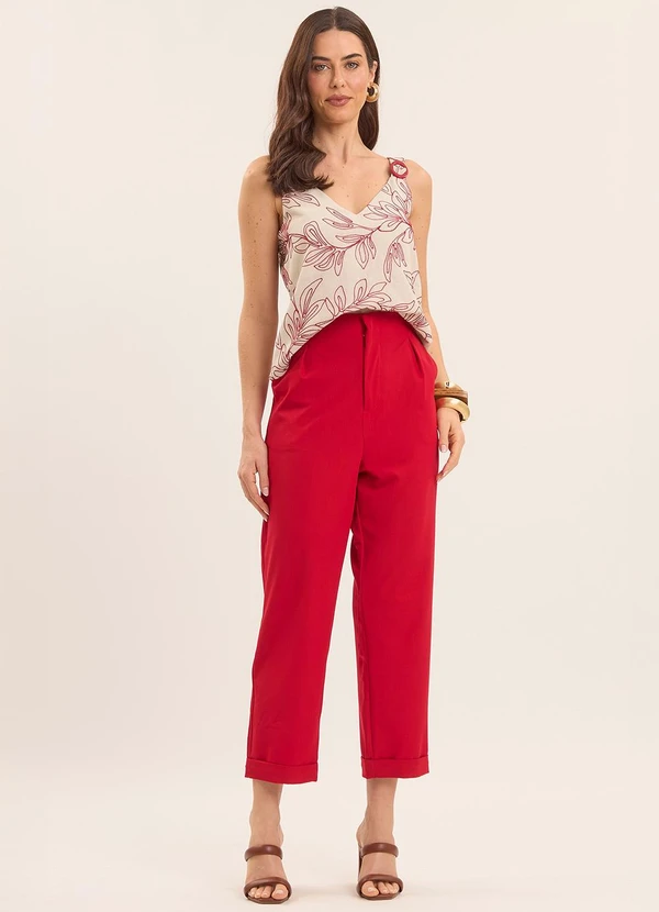 Doce Trama - Blusa de Alça Celebration Bordada Branco 3