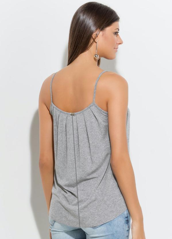 Quintess - Blusa de Alça Cinza 2