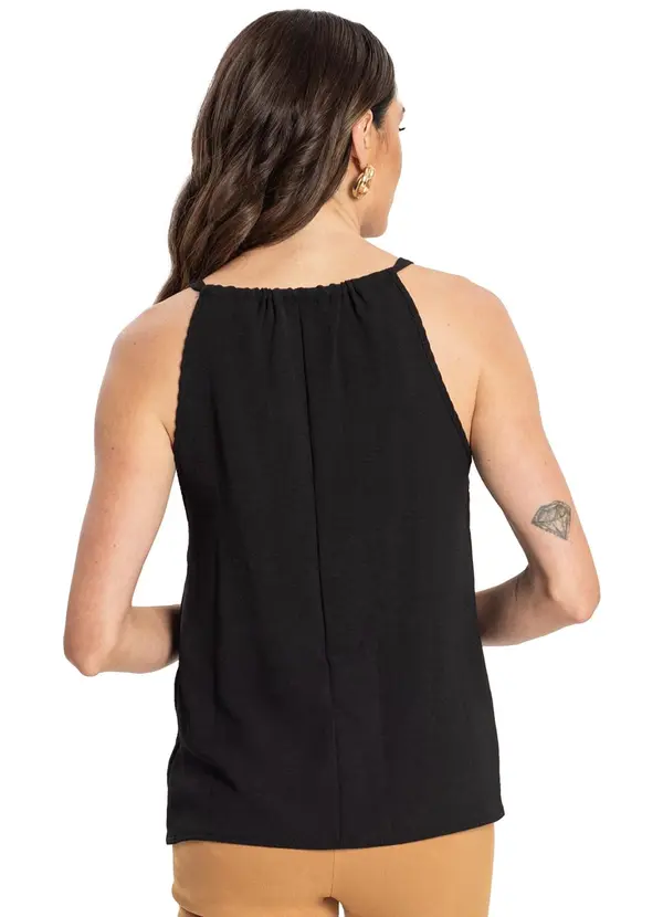 Rovitex - Blusa de Alça Feminina Air Flow Preto 2