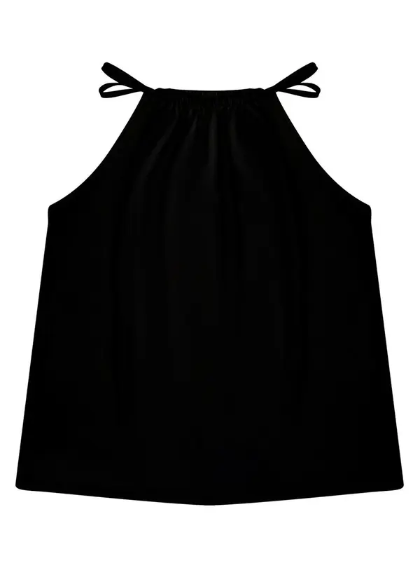 Rovitex - Blusa de Alça Feminina Air Flow Preto 4