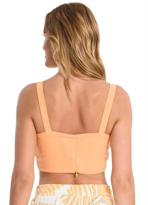 Endless - Blusa de Alça Feminina Amarelo 2