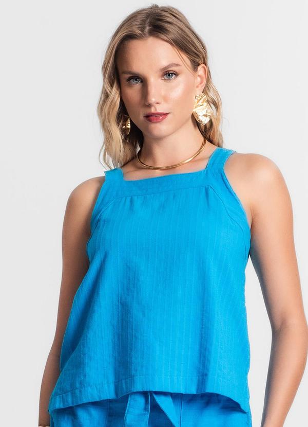 Endless - Blusa de Alça Feminina Azul