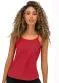 Rovitex - Blusa de Alça Feminina Básica Azul - variação: Vermelho