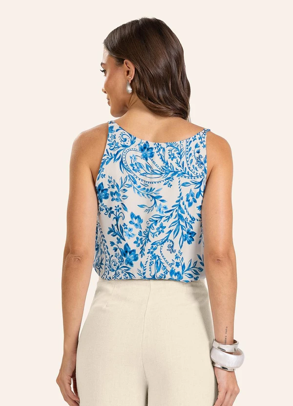 Endless - Blusa de Alça Feminina Bege 2