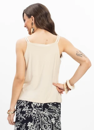 Blusa de Alça Feminina Endless. (Bege) - ENDLESS