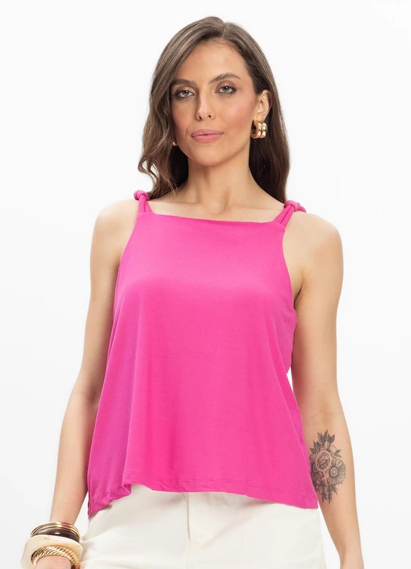 Endless - Blusa de Alça Feminina Endless. Rosa 4