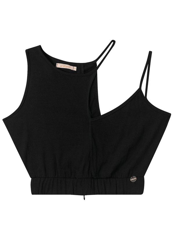 Endless - Blusa de Alça Feminina Preto 4