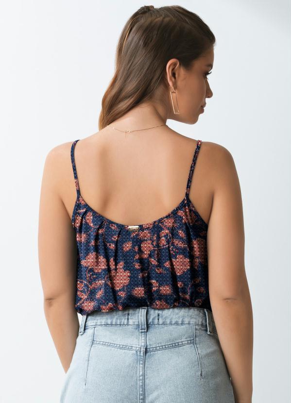 Quintess - Blusa de Alça Floral Liberty 2