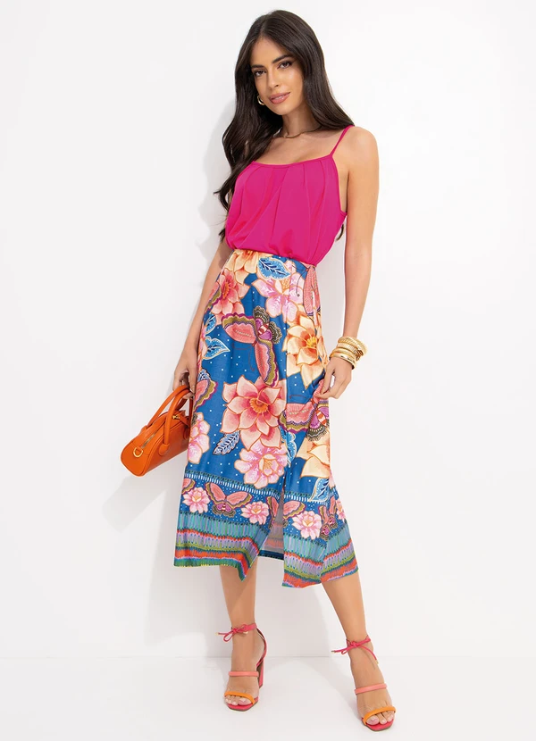 Quintess - Blusa de Alça Pink