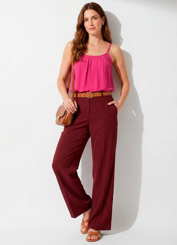 Quintess - Blusa de Alça Pink 7