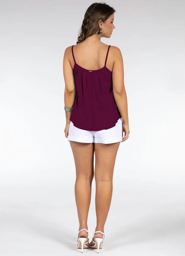 Quintess - Blusa de Alça Roxa 12