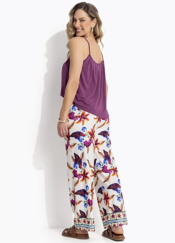 Quintess - Blusa de Alça Roxa 5